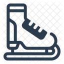 Ice Skate Blade Rink Icon