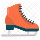 Ice Skate Exercise Foot Icon
