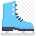 Ice Skate Winter Activity Icon