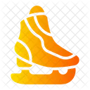 Ice Skate Boot Equipment Icon