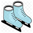 Ice Skate Shoe Boot Icon