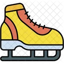 Ice Skate Sports Boots Icon