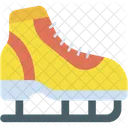 Ice Skate Sports Boots Icon