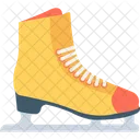 Ice Skates Skating Shoe Skate Boots Icon
