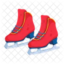 Ice Skates Skating Shoes Skating Boots Icon