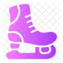 Ice Skating Footwear Boot Icon