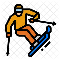 Ice Skating  Icon