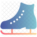 Ice Shoes Winter Icon