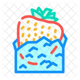 Ice Strawberry  Icon