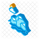 Nature Sea Iceberg Icon