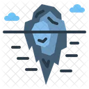 Iceberg Ice Melting Icon