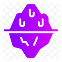 Iceberg Ecology And Environment Melt Icon