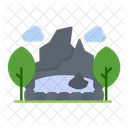 Nature Hot Spring Icon