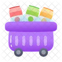Icebox Storage Cold Drinks Cooler Chest Icon