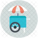 Icecream Tricycle Van Icon