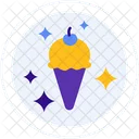 Icecream Dessert Ice Cream Cone Icon