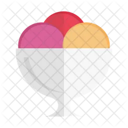 Icecream Bowl  Icon