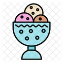 Sweet Icecream Bowl Icon