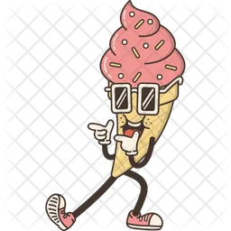 Icecream Character  Icon