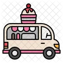 Icecream Shop Truck  Icon