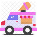 Icecream Van Cream Ice Icon