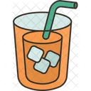 Iced Tea Glass Icon