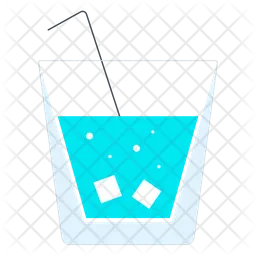 Iced cocktail  Icon