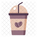 Iced Coffee Drink Cold Coffee Icon