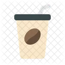 Iced Coffee Beverage Cold Icon
