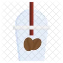 Iced Coffee Food Coffee Drink Cup Icon