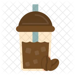 Iced coffee  Icon