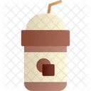 Iced Coffee Beverage Icon