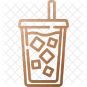 Iced Coffee Cafe Cold Drink Icon