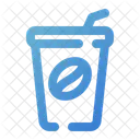 Iced Coffee Beverage Cold Icon