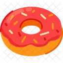 Iced Ring Donut  Icon