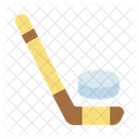 Icehockey Sport Playing Icon