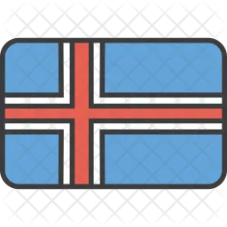 Iceland Flag Icon