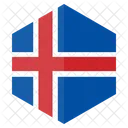 Iceland Country Flag Icon