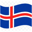 Flag Country Iceland Icon