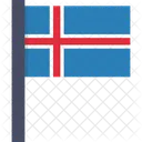 Iceland National Country Icon