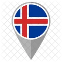 Iceland Country Location Location Icon