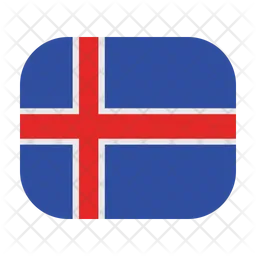 Iceland Flag Icon