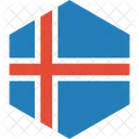 Iceland Flag World Icon