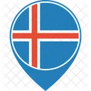 Iceland Flag World Icon