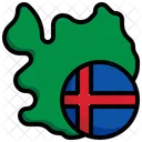 Iceland Flag Flag World Icon
