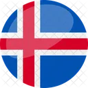 Iceland Flag Country Icon