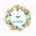 Ich liebe die Ukraine  Symbol