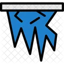 Icicle Ice Spike Ice Formation Icon