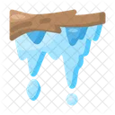 Icicles Weather Winter Icon