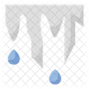 Icicles Ice Winter Icon